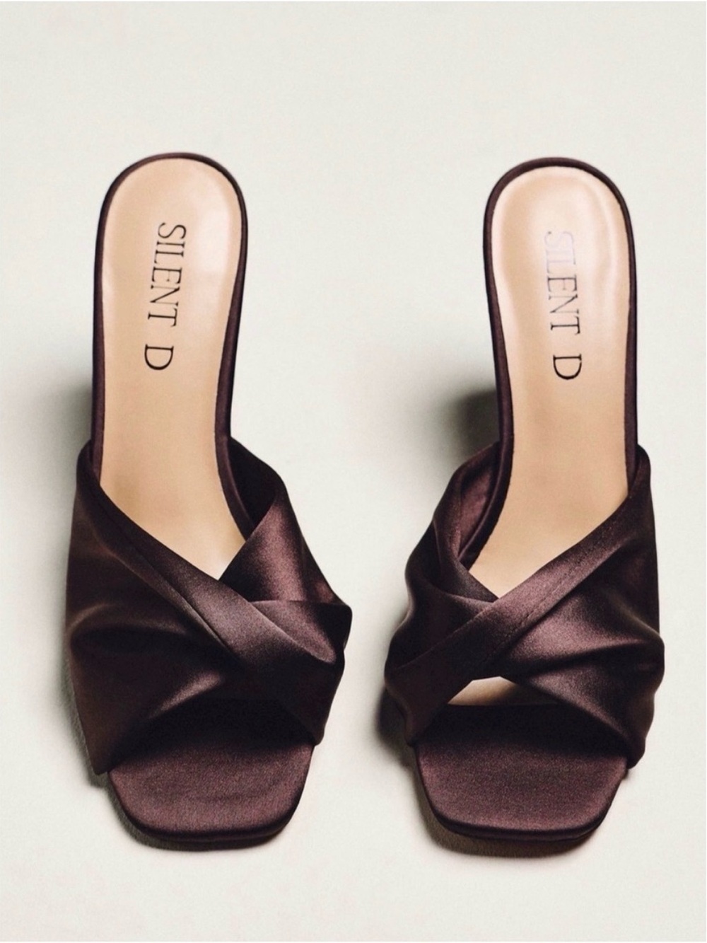 Silent D Katia Wedges Satin